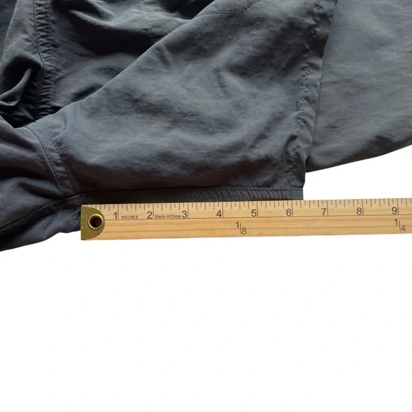 Patagonia Gray Baggies Athletic Shorts 58034 Elastic Waist Lined Tie Sz L - Picture 9 of 13